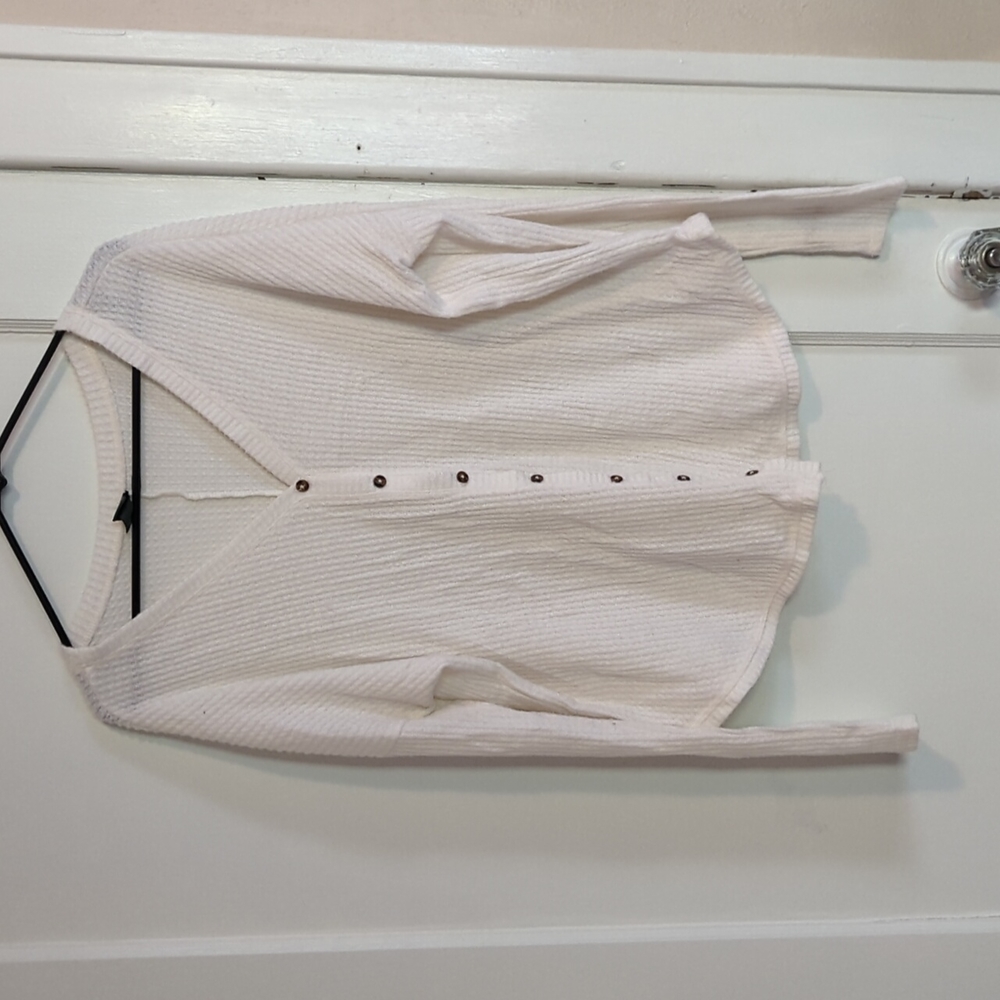 White Sweater Blouse